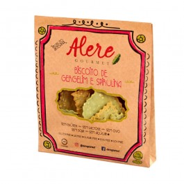 Biscoito de Gergelim e Spirulina Alere Gourmet - 50gr