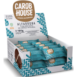 Alfarroba Biscoito de Arroz Carob House - 10gr