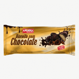 Biscoito com Chocolate Aminna - 100gr