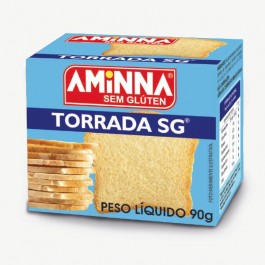 Torrada Sem Glúten Aminna - 90gr