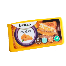 Queijo Cheddar Vegano Basi.Co - 250gr