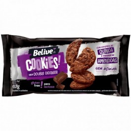 Cookie Double Chocolate Sem Açúcar Belive - 67gr