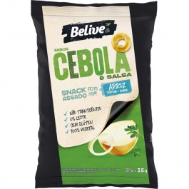 Snack de Arroz Cebola e Salsa Belive - 35gr