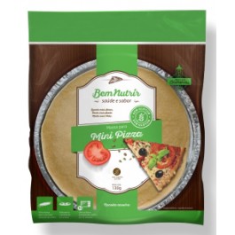 Massa Mini Pizza Bem Nutrir - 130gr