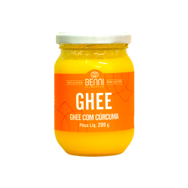 Manteiga Ghee Vegana Com Cúrcuma - 200gr