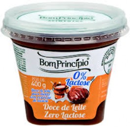 Doce de Leite Zero Lactose Bom Principio - 400gr