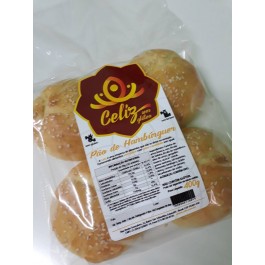 Pão de Hamburguer Celiz Sem Glúten  - 400gr
