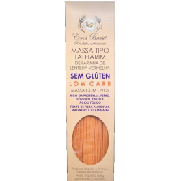 Talharim Lentilha Vermelha Ceres Brasil - 200gr