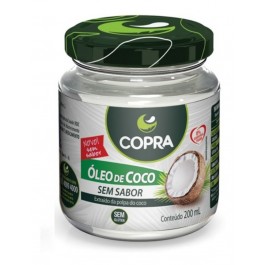 Óleo de Coco Sem Sabor Copra - 200ml