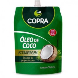 Óleo de Coco Extravirgem Copra Stand Pouch -500ml
