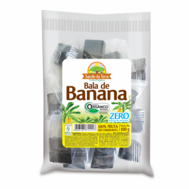 Bala de Banana Organica Zero Da Colonia  100gr