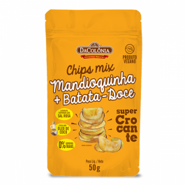 Chip Mandoquinha + batata Doce Da Colonia - 50gr