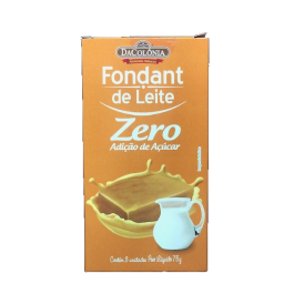 Fondant de Leite Zero Açúcar Da Colonia - 75gr