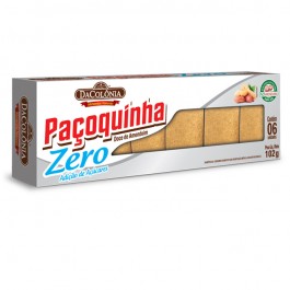 Paçoca Rolha Zero Açúcar Da Colônia - 102gr