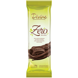Chocolate Zero 50% Cacau Divine - 20gr