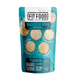 Cracker de Arroz Natural Fit Food - 75gr