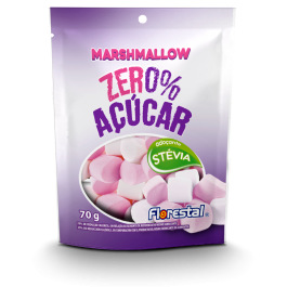Marshmallow Morango Zero Açúcar Florestal - 70gr 