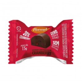 Bombom Branco com Cranberry Vegano Flormel - 15gr