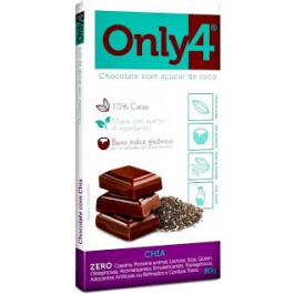 Chocolate Only4 Nibs Cacau Genevy - 80gr
