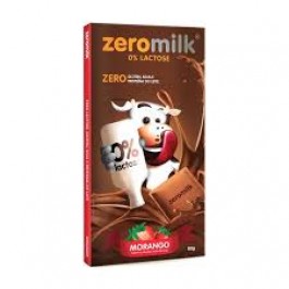 Chocolate Zero Milk Morango - 80gr