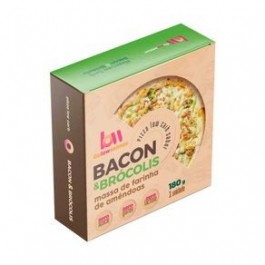 Pizza Low Carb Bacon com Brocólis Gulowseimas - 180gr