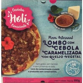 Pizza Holi Cozinha Consciente Lombo com Cebola Caramelizada - 300gr