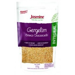 Gergelim Branco Descascado Semente Jasmine 200gr