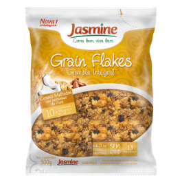 Granola Grain Flakes Cereal Maltado Jasmine 300gr