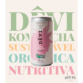 Kombucha Abacaxi e Gengibre Dêvi – 269ml