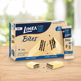 Mini Wafer Bites Cookie N'Cream Línea - 52gr - 8 Unidades