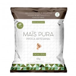Pipoca Cacau Zero Mais Pura - 65gr
