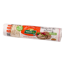 Biscoito de Arroz Mini Sem Glúten Vegano Kodilar - 80g