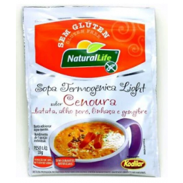 Sopa Termogênica Light Batata Com Alho Poró Sem Glúten Natural Life - 20g