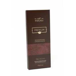 Chocolate Premiun Amargo 70% Cacau Nugali - 100gr
