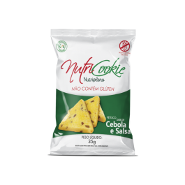 Petisco Salgado Nutricookie Cebola e Salsa Nutripleno - 120gr