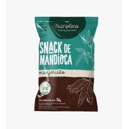 Snack Mandioca Manjericão Nutripleno - 30gr
