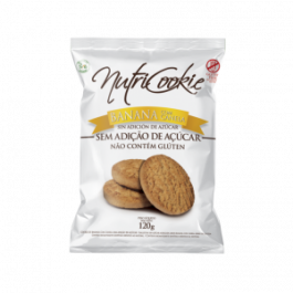 Cookie Banana com Canela Sem Adição de Açúcar Nutripleno - 120gr