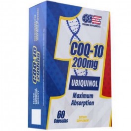 Coenzima Q10 Ubiquinol 200mg Coq10  One Pharma Supplements - 60 capsulas