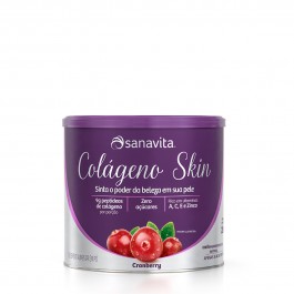 Colágeno Skin Cranberry Sanavita – 200gr