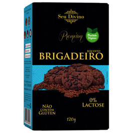 Biscoito Brigadeiro Seu Divino - 120gr