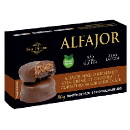 Alfajor Negro Seu Divino - 80gr