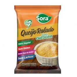 Queijo Ralado Vegetal Cheddar Sora - 50gr