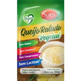 Queijo Ralado Vegano Parmesão Sora - 50gr