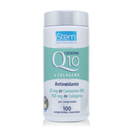 Colágeno com Coenzima Q10 Stem Pharmaceutical - 100cp