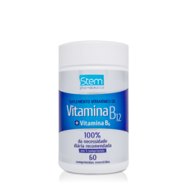 Vitamina B-12 Stem Pharmaceutical - 500mg - 60cp