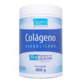 Colágeno Hidrolisado em Pó Neutro Stem Pharmaceutical - 400gr