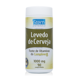 Levedo de Cerveja Stem Pharmaceutical 1000mg - 90cp ou 60cp