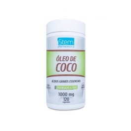 Óleo de Coco Stem Pharmaceutical 1000mg - 120cp