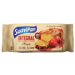 Bolo Integral Zero Açúcar Maçã Suavipan - 250gr