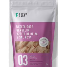 Biscoito Batata Doce com Gergelim Superlabs - 60gr